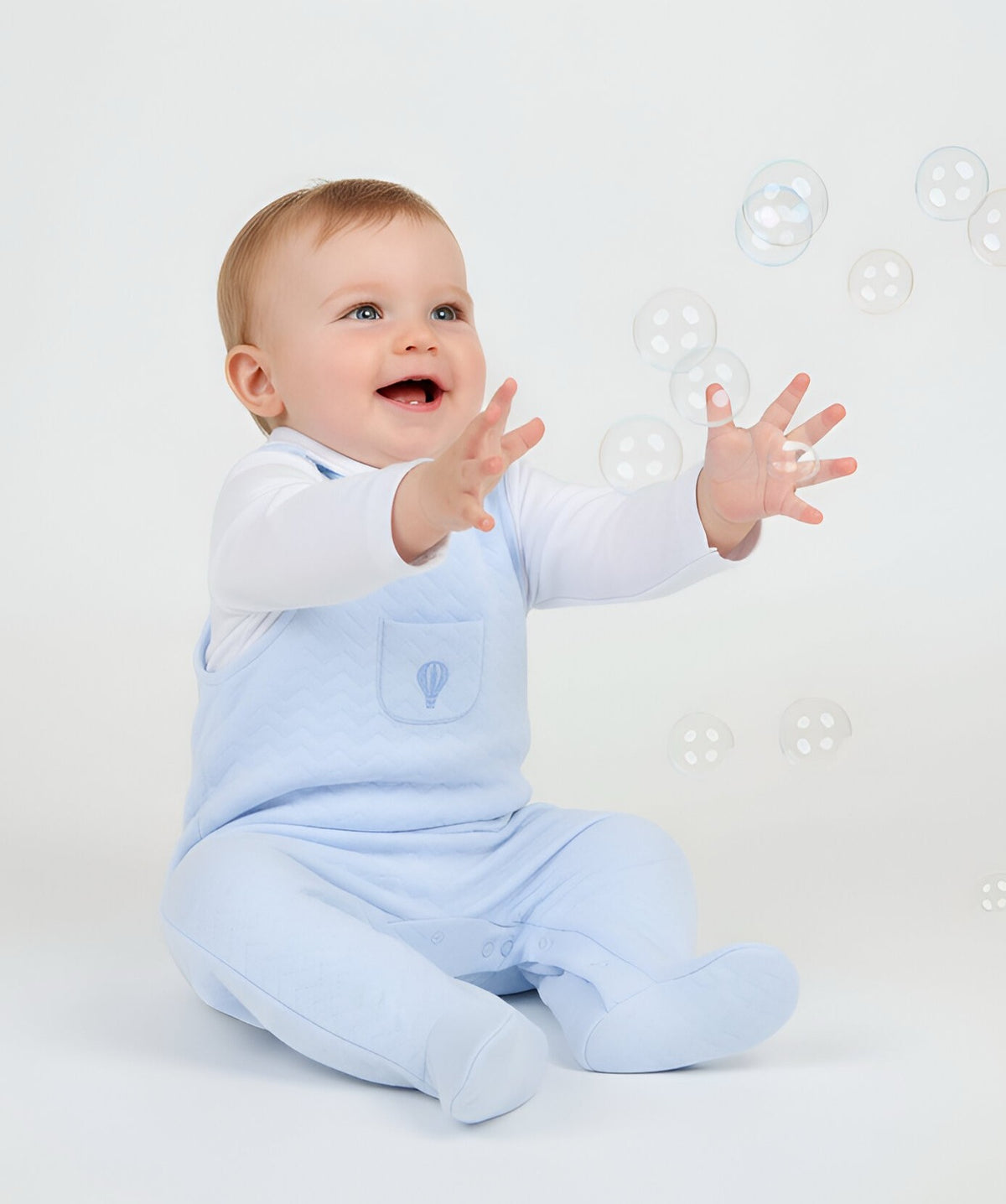 Blue Dungaree Suit