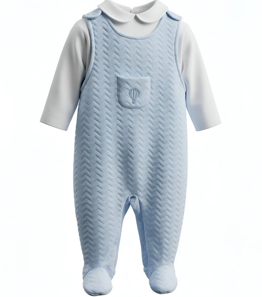 Blue Dungaree Suit