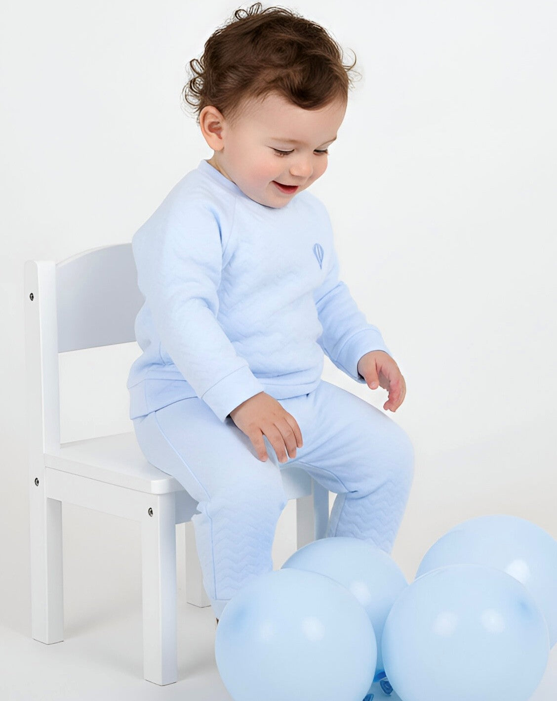 Baby Boys Blue Tracksuit