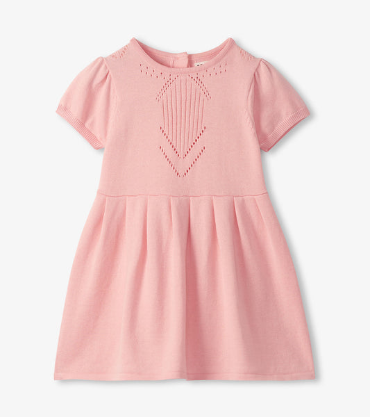 Blossom Knit Pointelle Dress