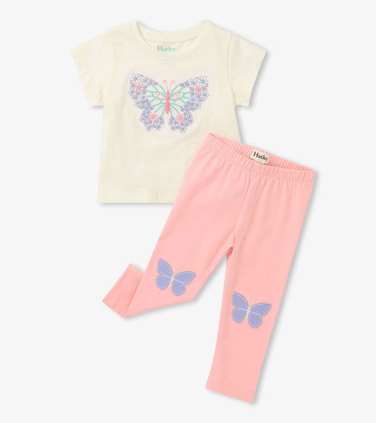 Butterfly T-Shirt and Legging Set
