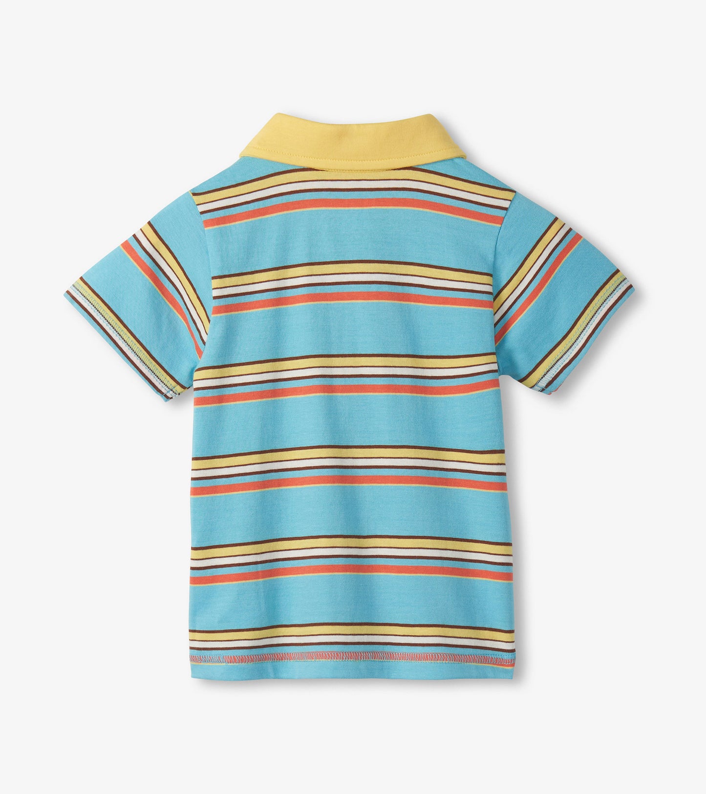 Stripe Peached Polo