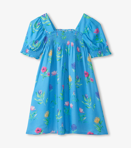 Floral Smocked Dress