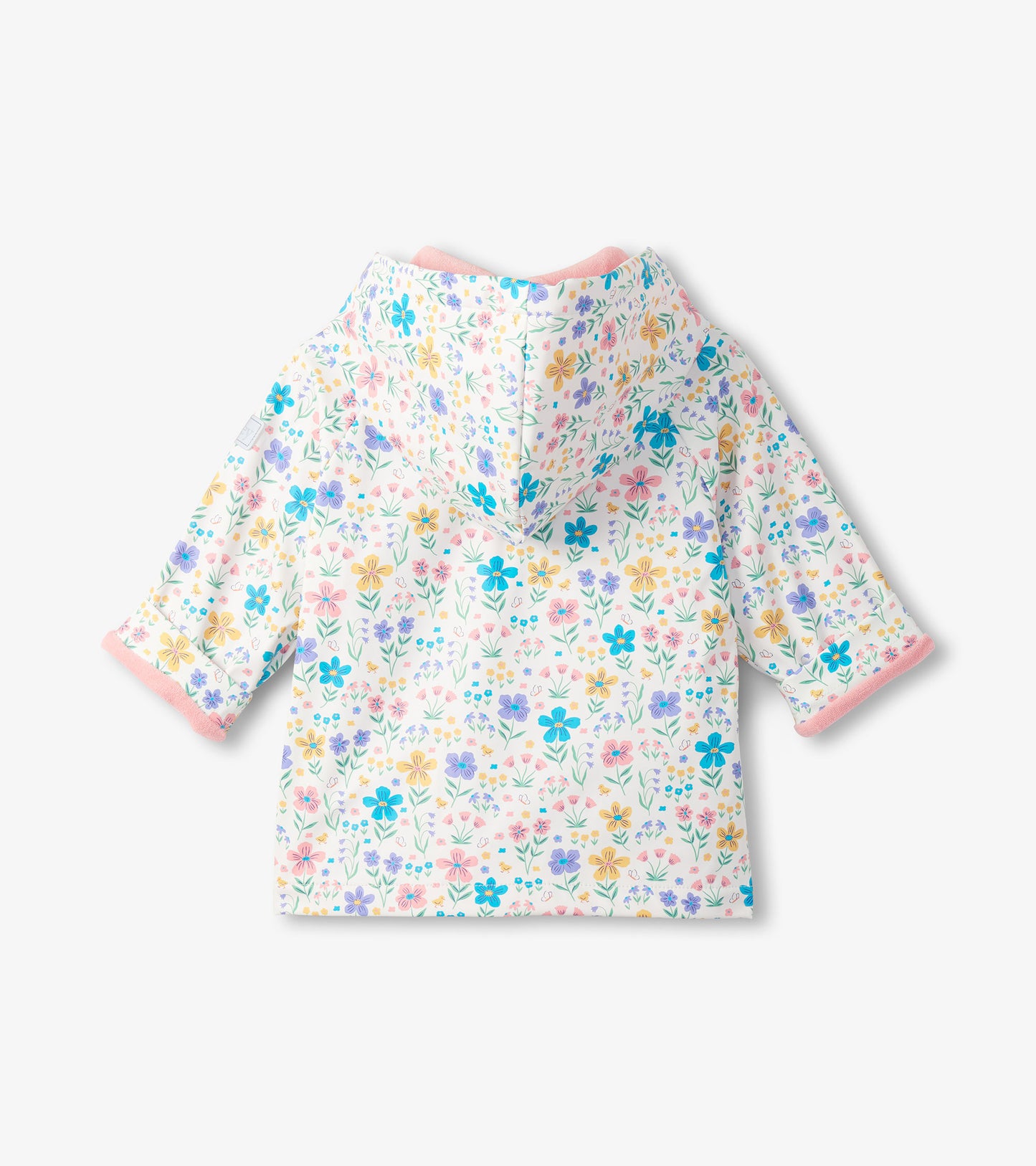 Little garden chicks snap rain coat