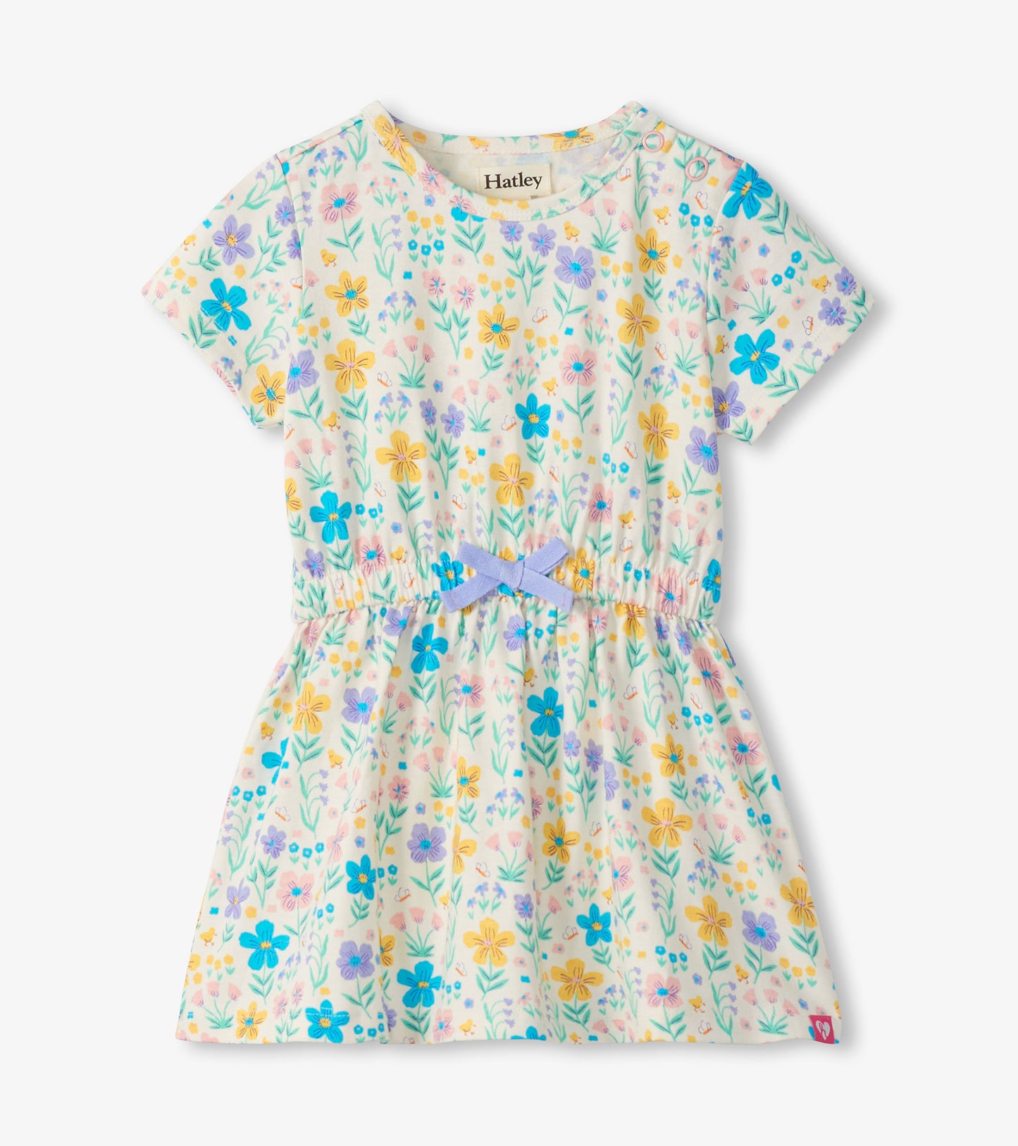 Floral Short Sleeve Dress