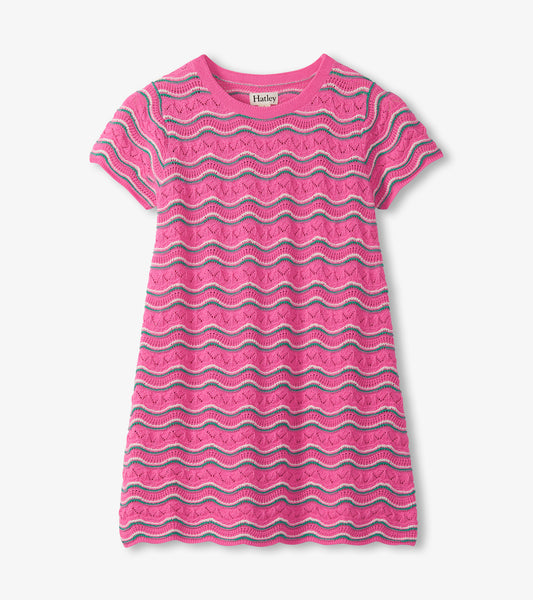 Strawberry moon knit dress