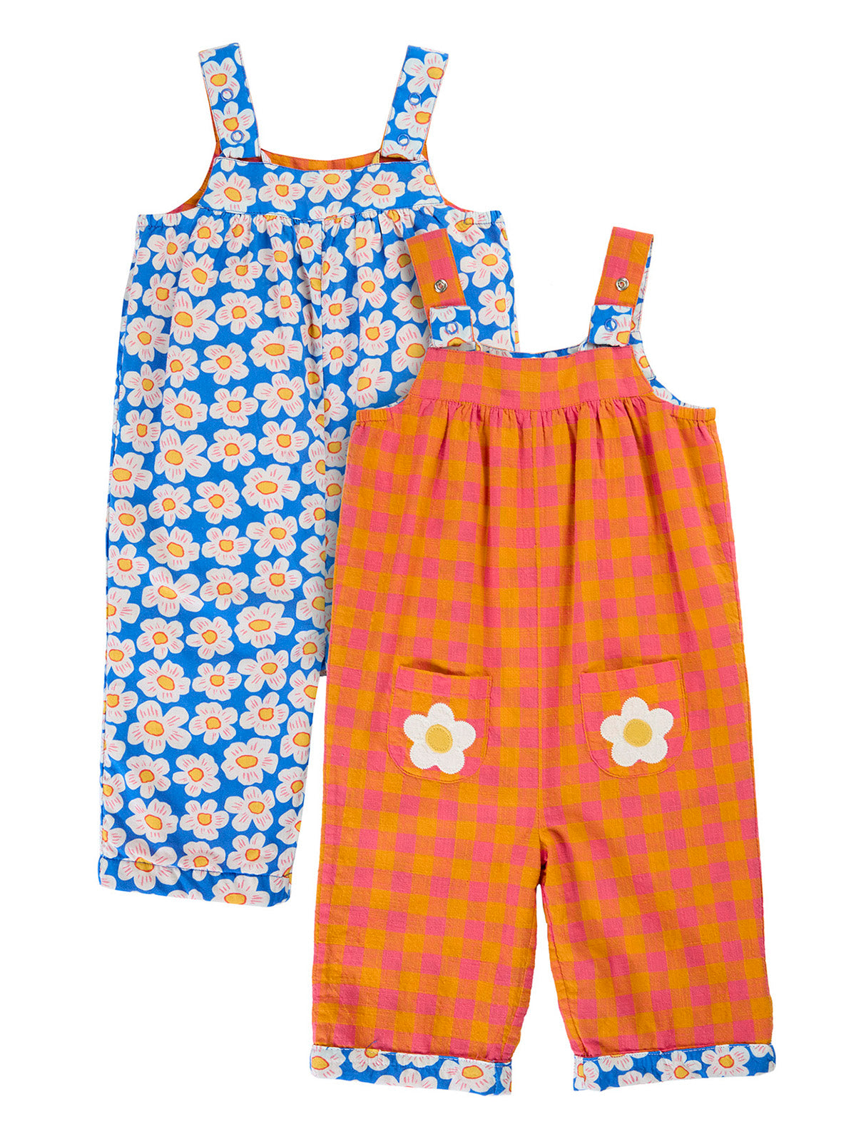 SYLVIE REVERSIBLE DUNGAREES