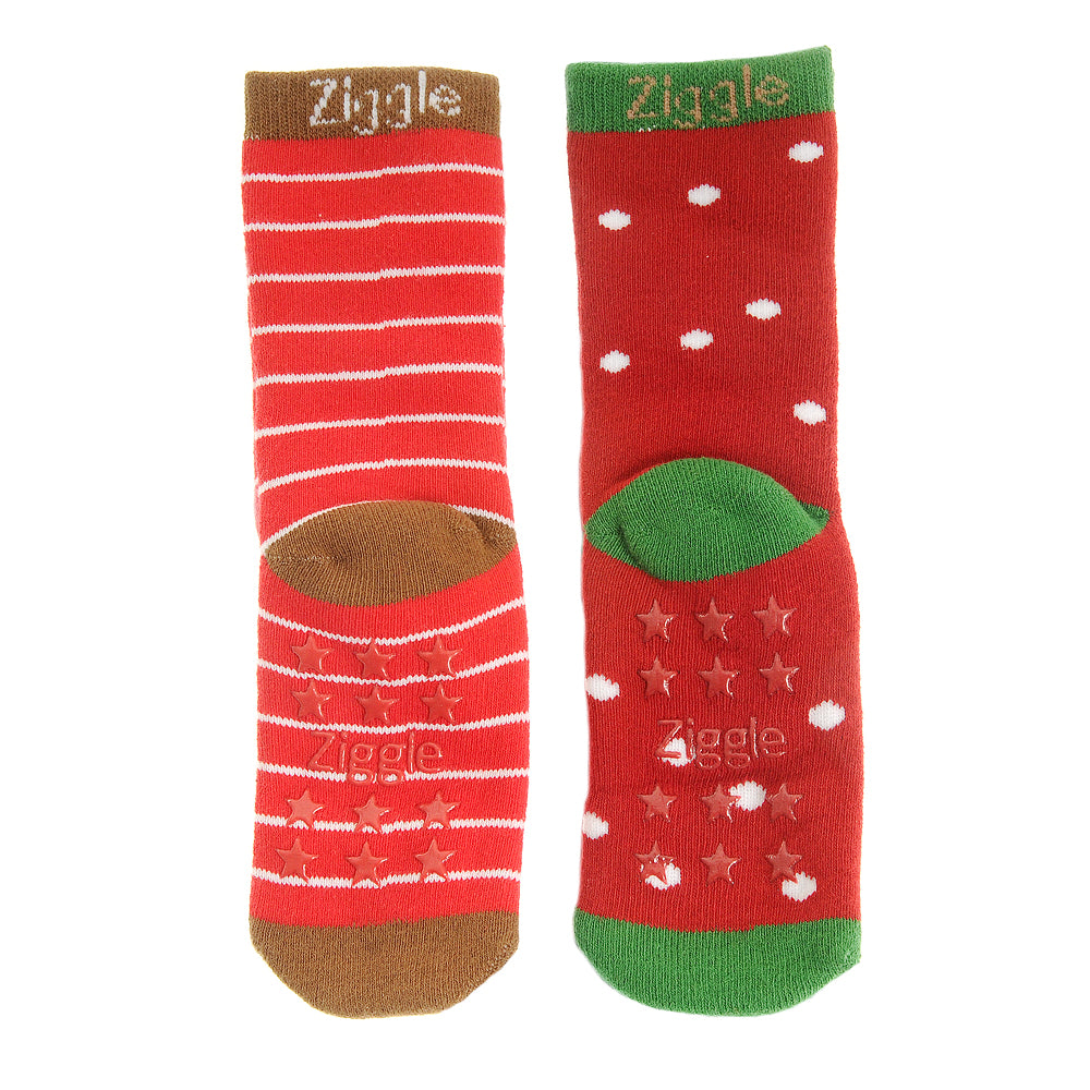 Reindeer and Pudding Sock Set