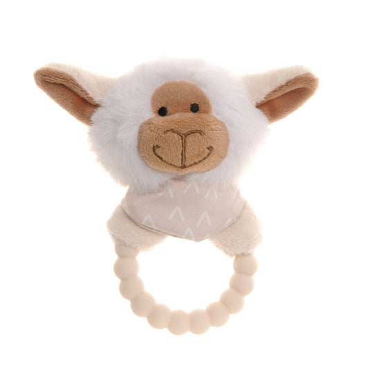 Sheep Plush Baby Rattle
