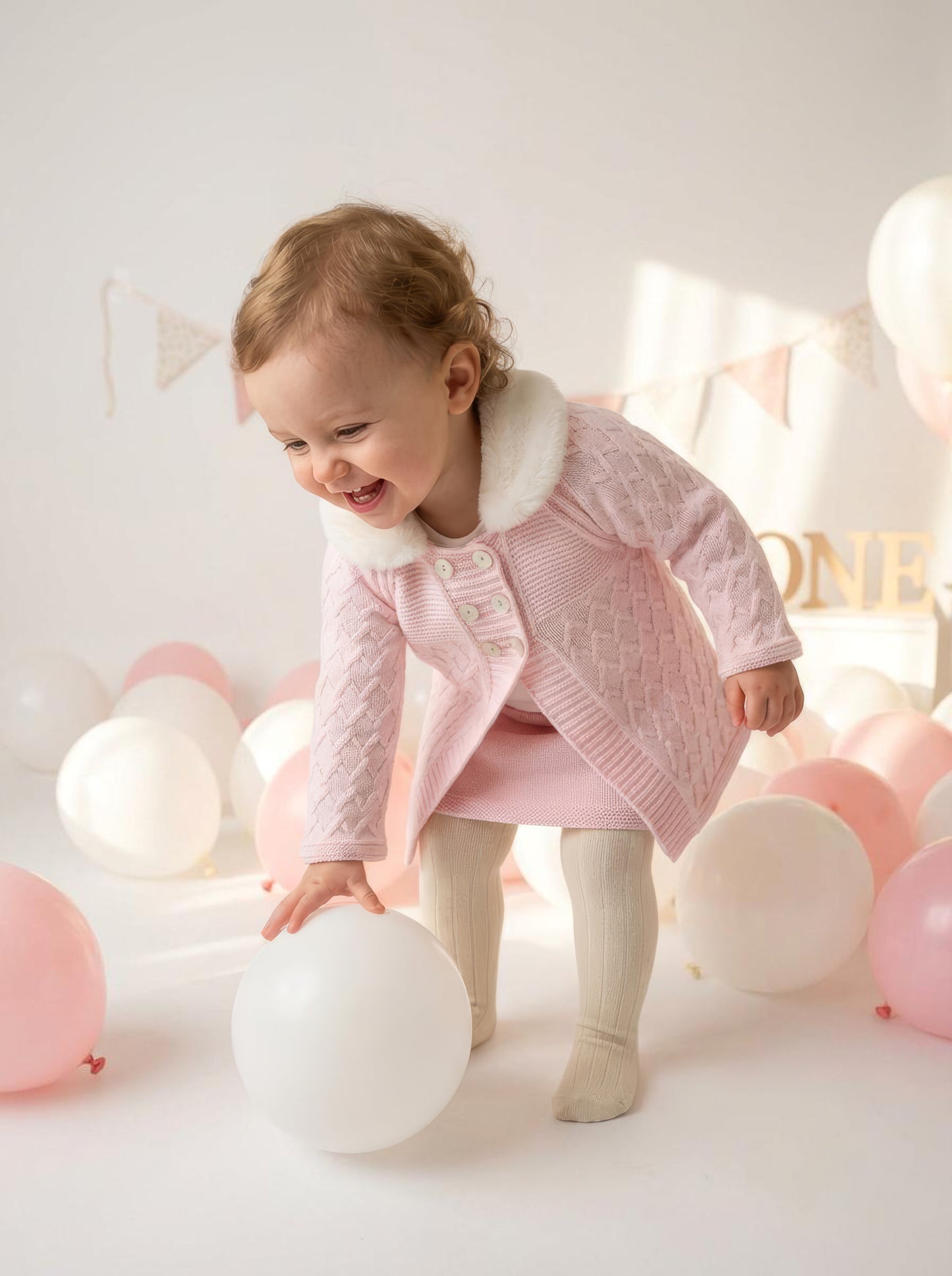 Tillie Coat Pink