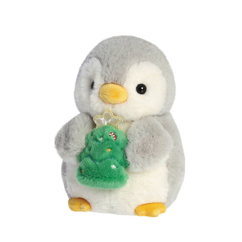 PomPom Penguin Christmas Tree Soft Toy