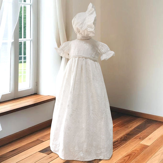 Anne Ivory Christening Gown