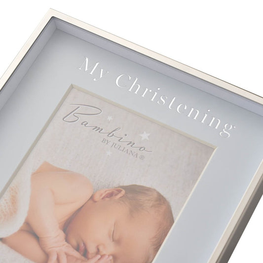 Bambino Photo Frame "Christening Day" Blue