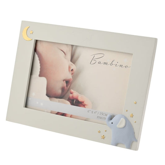 Bambino Photo Frame with Elephant Icon 6" x 4"