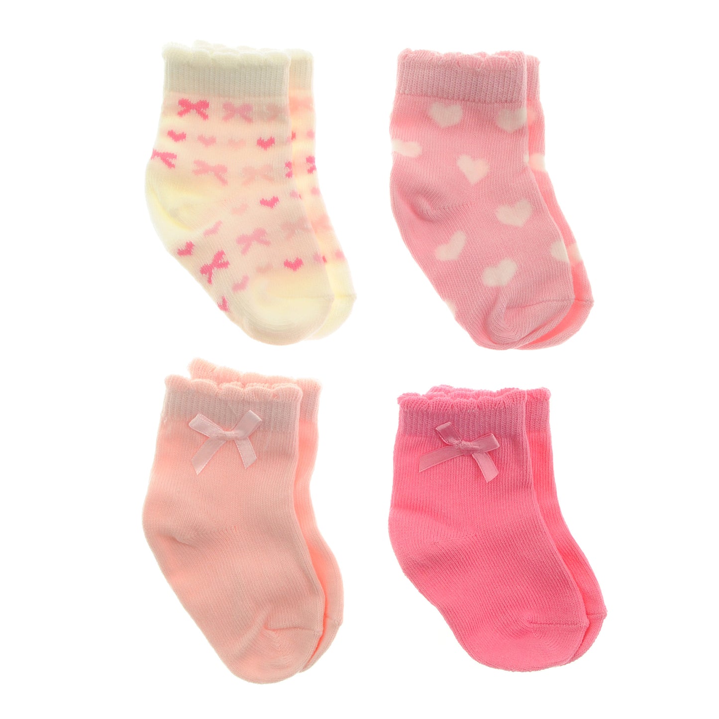 Hearts and Bows Sock Set
