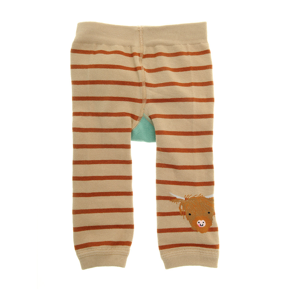 Highland Cow Leggings and Socks Set