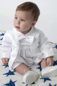 Paul Boys Christening Romper