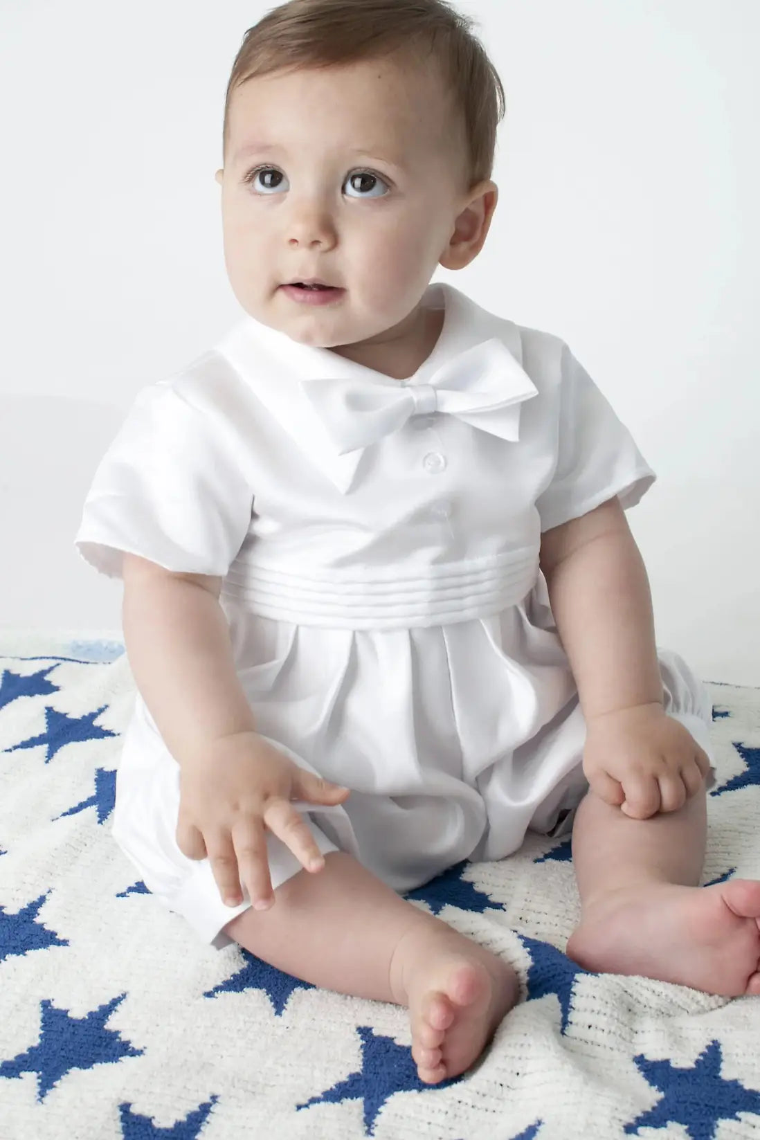 Paul Boys Christening Romper