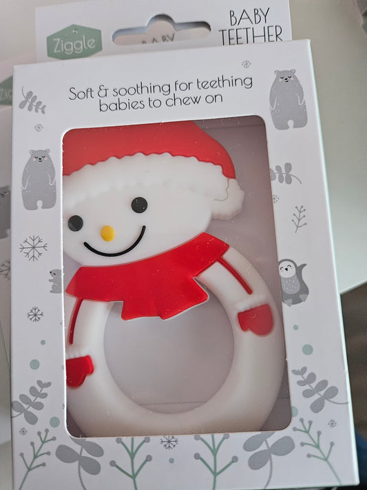 Snowman Teether