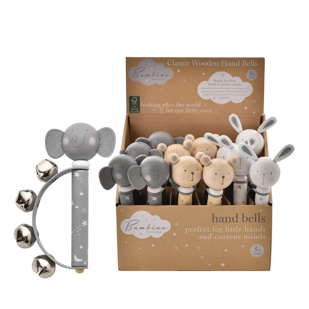 Wooden Toy Handbells