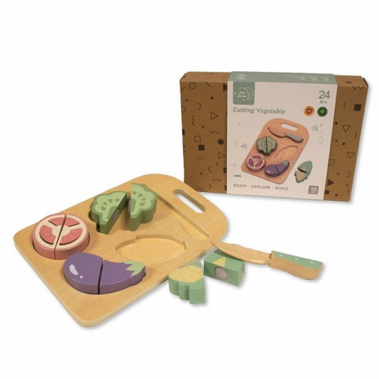 Wooden Vegetable Set