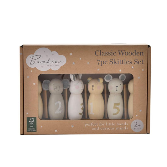 Wooden Skittles Set